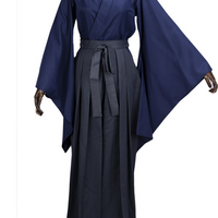 Cotton Kimono Kendo Pants Anime COS Women's Suit