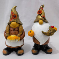 Creative Pumpkin Dwarf Halloween Dwarf Sculpture Decorative Resin Crafts
