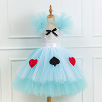 Heart Princess Alice Cartoon Costume Dress (Child)
