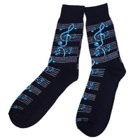 Music Notes Novelty Socks (Mens)
