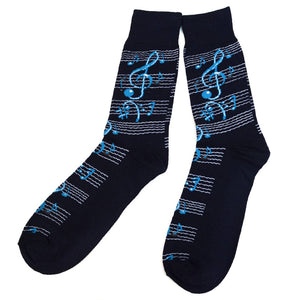 Music Notes Novelty Socks (Mens)