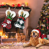 Dog Bone Christmas Stockings
