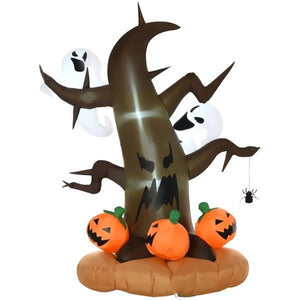 Inflatable Haunted Halloween Tree Outdoor Decoration