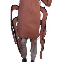 Disfraz de cucaracha de una pieza para hombre de Halloween
