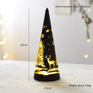 Luminous Christmas Decoration Simulated Candle Holders