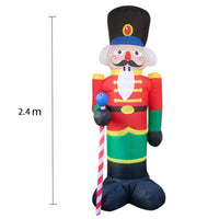 Inflatable Santa Claus Outdoor Christmas Decorations
