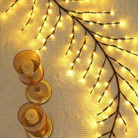 LED Christmas Tree Rattan Wall Lights
