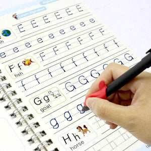 Copy Book Children Writing Sticker Practice English Copybook