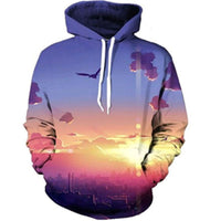 3D Digital Printing Building Block Sweater Spot Fashion
