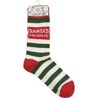 Santa's Favorite Socks
