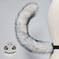 Halloween Masquerade Anime Werewolf Beast Ear Headdress Costume Props
