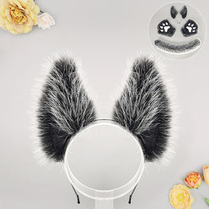 Halloween Masquerade Anime Werewolf Beast Ear Headdress Costume Props