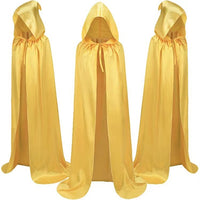 Halloween Cloak Costumes Wizard Cloak For Children Hooded Capes Mantle Black Party Decoration
