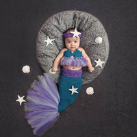 Hand-knitted Cartoon Animal-shaped Newborn Photography Outfits
