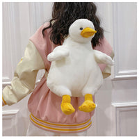 Little Duck Rabbit Plush Backpack
