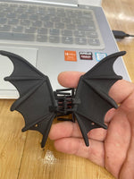 Metal Bat Hair Clip
