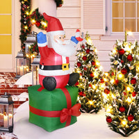 Inflatable Santa Claus Outdoor Christmas Decorations
