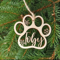 Personalized Creative Wooden Christmas Ornaments