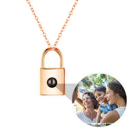 Lock Heart In 100 Languages I Love Your Projection Necklace