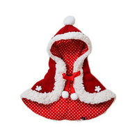 Pet Dog Christmas Holiday Cloak
