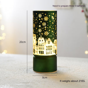 Luminous Christmas Decoration Simulated Candle Holders