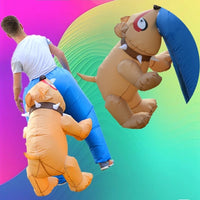 Dog Bite Inflatable Costume (Adult)
