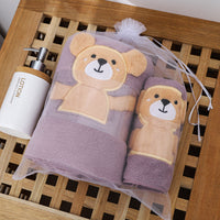 Quality Baby Bear Bath Towel Gift Set