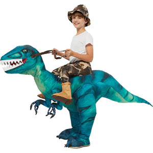 Red Raptor Halloween Costume