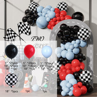 Racing Theme Balloon Set Party Decoration