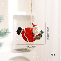 Resin Christmas Tree Ornaments Santa