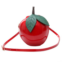 One-shoulder Crossbody  Apple Hard Shell Bag
