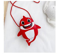 Bolsa de merienda para bebé, bolso bandolera de dibujos animados, bandolera pequeña de tiburón, paquete de cambio Simple
