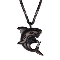 Personalized Little Shark Pendant Men's Alloy Necklace