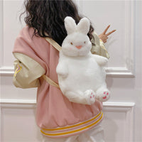 Little Duck Rabbit Plush Backpack
