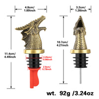 Dragon Faucet Dispenser, Bottle Stopper
