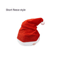 Swing Electric Christmas Hat Musical Santa Hat
