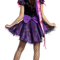 Spider Web Witch Clothes Halloween Magic Wizard Cos Costume