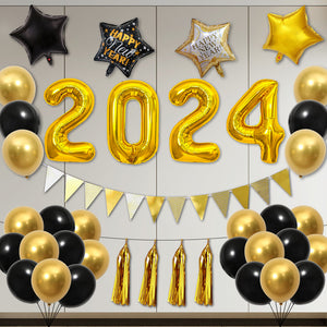 New Year 2024 Balloon Set