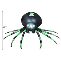 6 Feet Halloween Decorate Inflatable Spider
