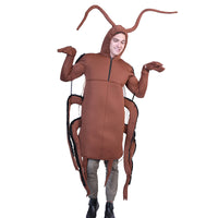 Disfraz de cucaracha de una pieza para hombre de Halloween
