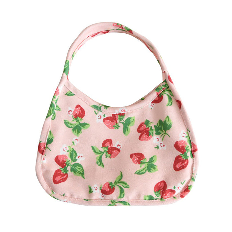 French Niche Strawberry Underarm Bag