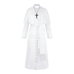 Medieval Retro Priest Cosplay Costume