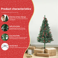 Pine Cones & Berries Christmas Tree