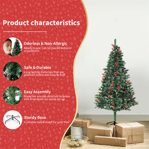 Pine Cones & Berries Christmas Tree