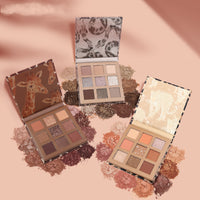 Safari Collection 9-colors Eyeshadow Palettes