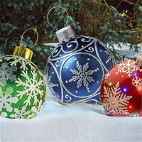 Inflatable PVC Christmas Ornament Balls
