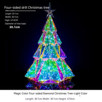 Colorful Christmas Tree Luminous Decoration
