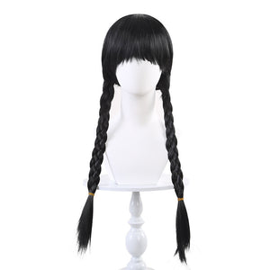 Halloween Wednesday Adams Cosplay Costume and Accessories (Child/Adult)