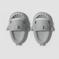 Sandalias y zapatillas para niños Zapatillas de EVA de tiburón de segunda generación con fondo grueso de verano para el hogar, sandalias antideslizantes para bebés con fondo suave para padres e hijos