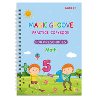 Groove Copybook Student Training Pen Control Magic Calligraphy Practice Board
